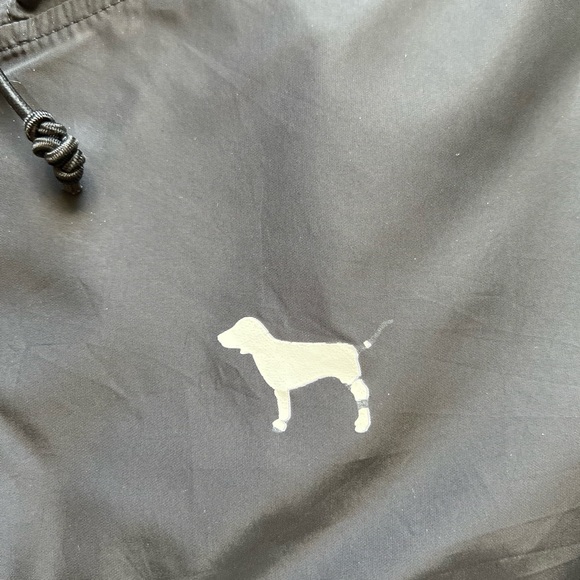 Victoria’s Secret Pink Black Windbreaker Pullover - Picture 4 of 9